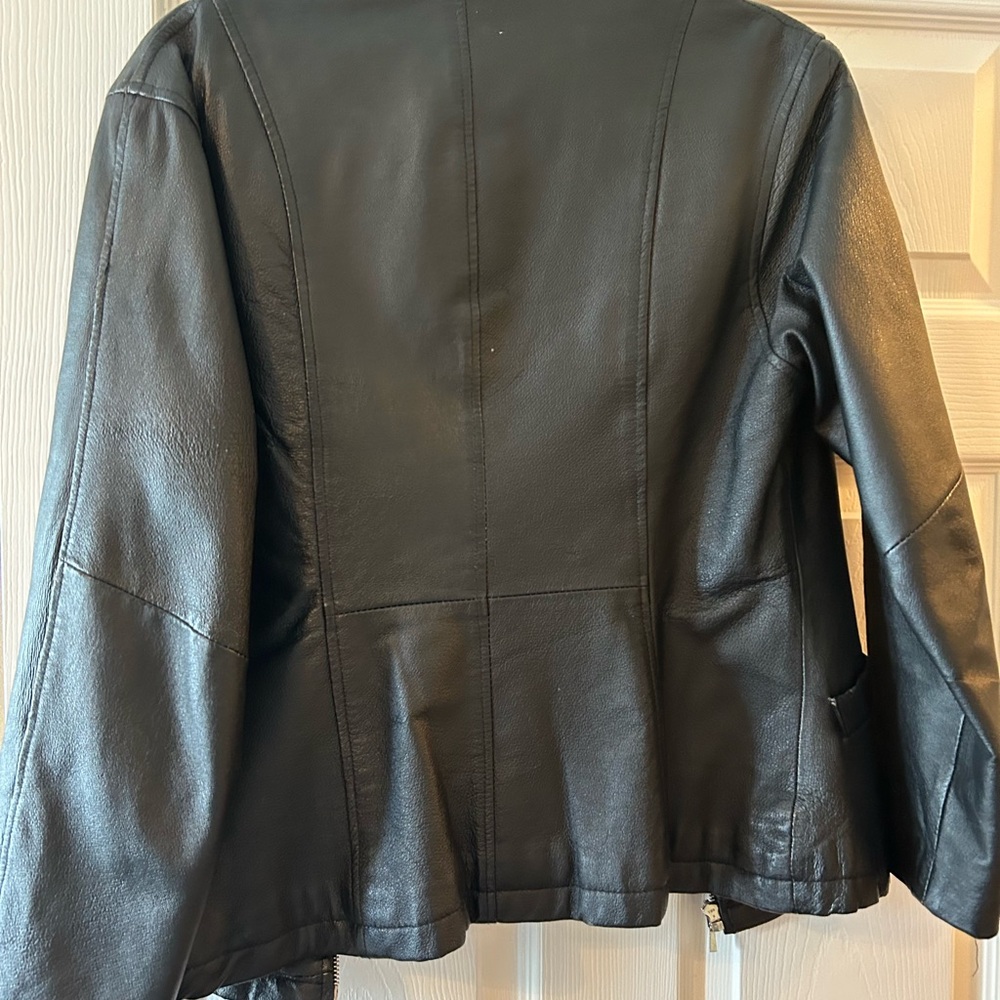 Genuine leather jacket
